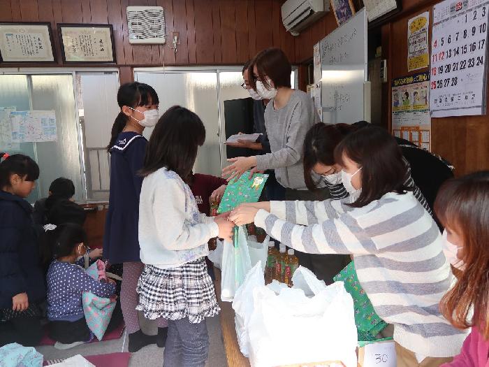 進級祝いをいただく