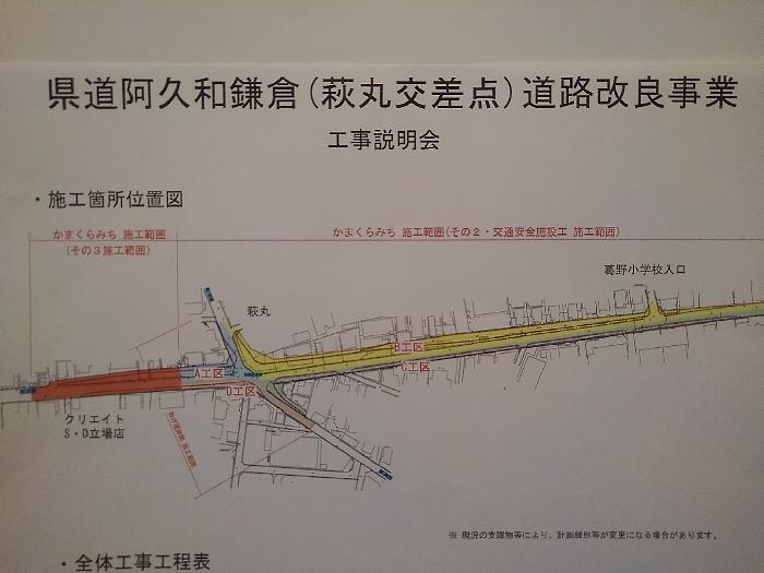 工事の概略図