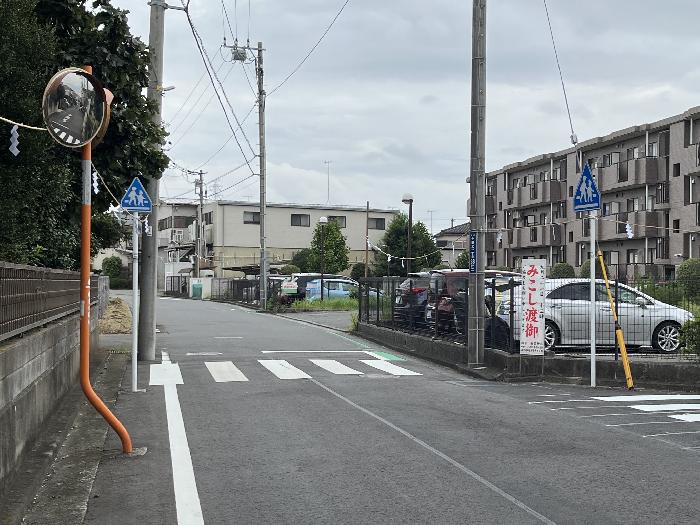 町内しめ縄張り