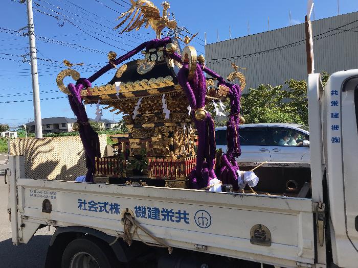 須賀神社例大祭　神輿