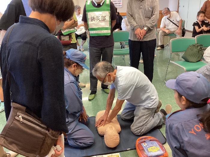 AED(心配蘇生法)訓練