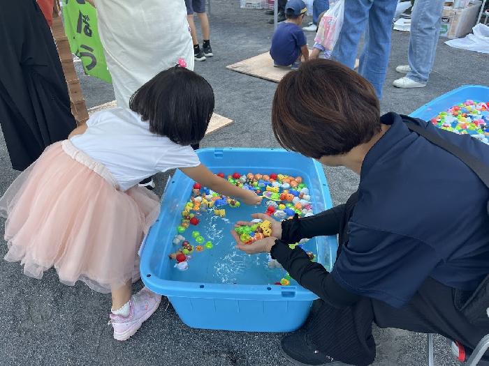 早速ゲームに夢中