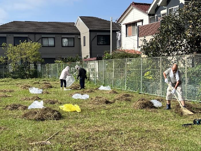 暑い中、感謝申し上げます
