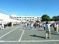 運動会は上飯田小学校で開催